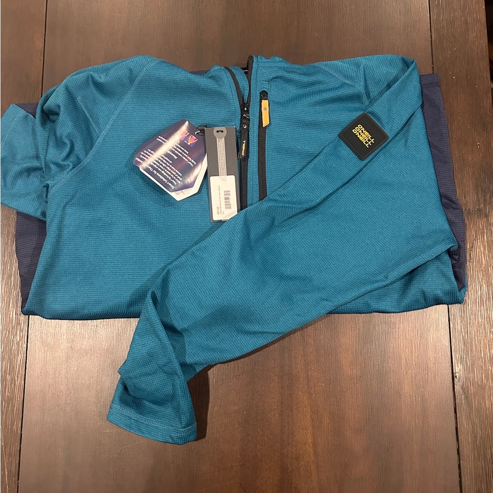 O’Neill Teal Full-Zip Jacket